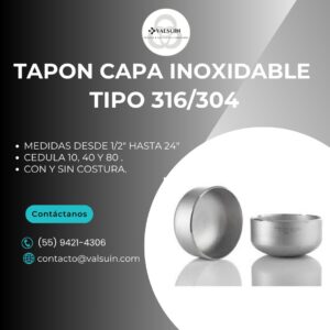 Tapón Capa Inoxidable